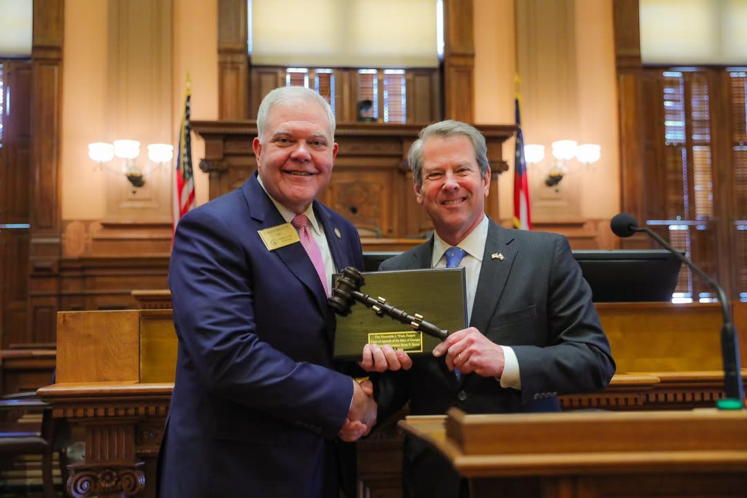 Judge Padgett with Governor